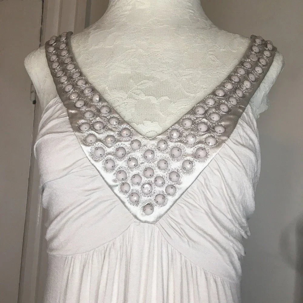 Soprano Womens Blouse Top Beige - Picture 3 of 5